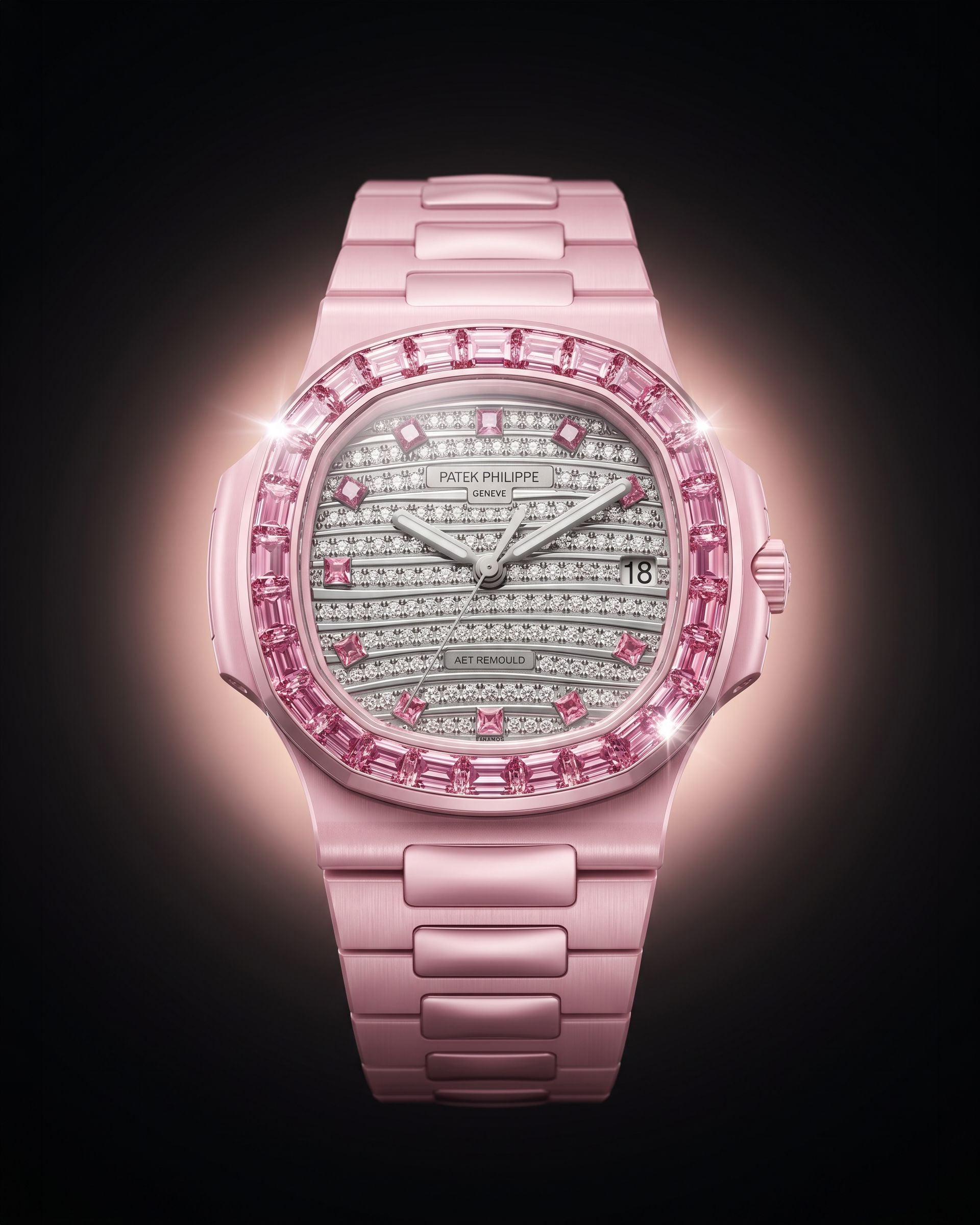 AET REMOULD Diamond Patek Nautilus GLIESE 百达翡丽鹦鹉螺 满天星 GLIESE | WORLDTIMER