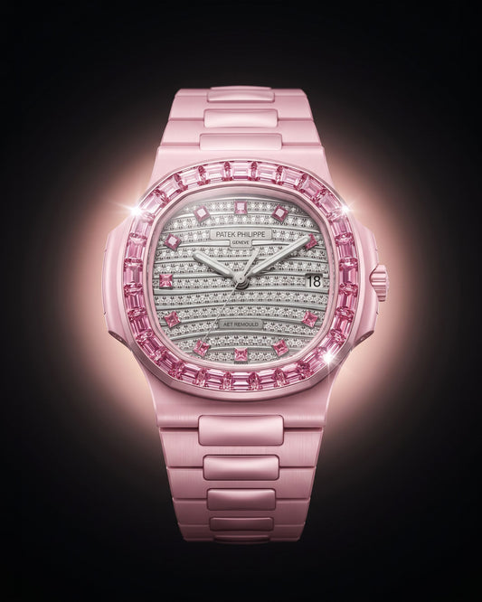 AET REMOULD Diamond Patek Nautilus GLIESE 百达翡丽鹦鹉螺 满天星 GLIESE | WORLDTIMER