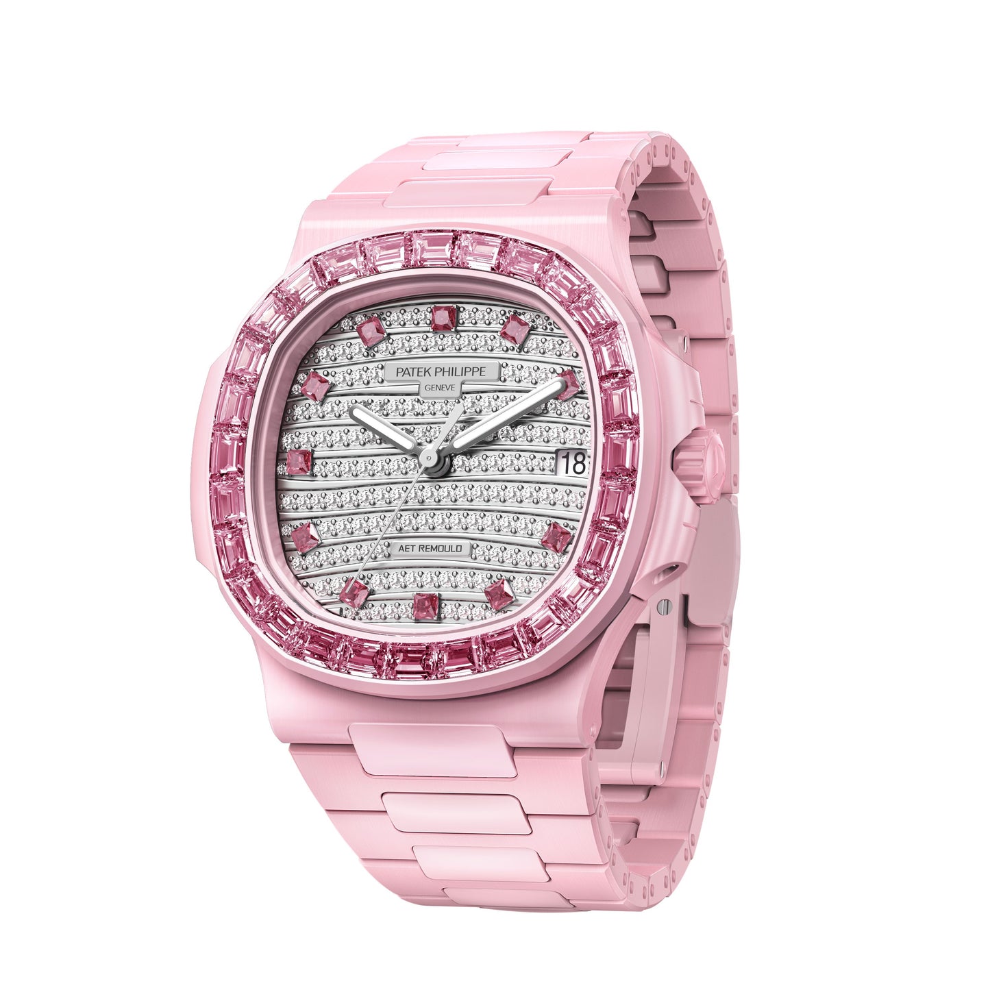 AET REMOULD Diamond Patek Nautilus GLIESE 百达翡丽鹦鹉螺 满天星 GLIESE | WORLDTIMER