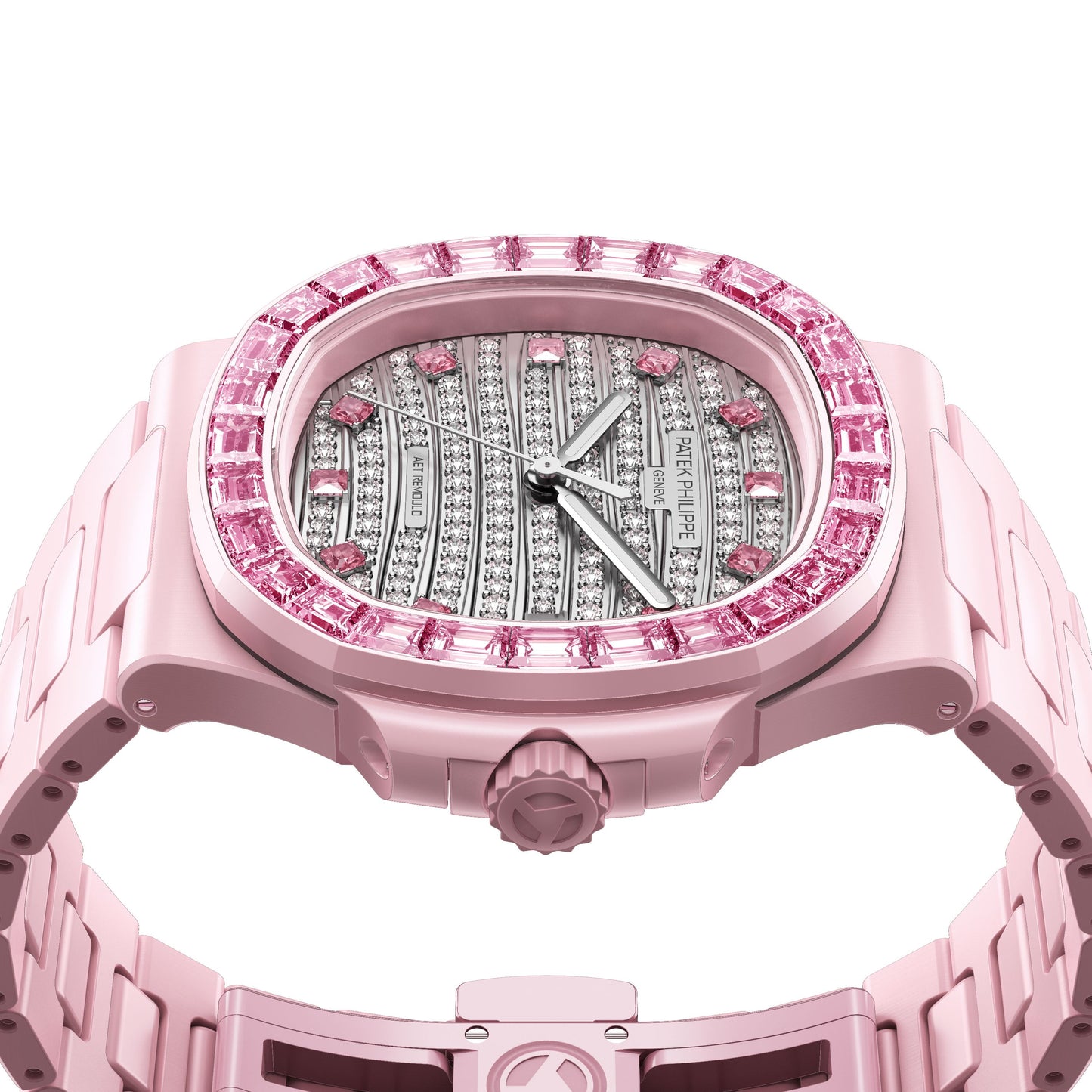 AET REMOULD Diamond Patek Nautilus GLIESE 百达翡丽鹦鹉螺 满天星 GLIESE | WORLDTIMER