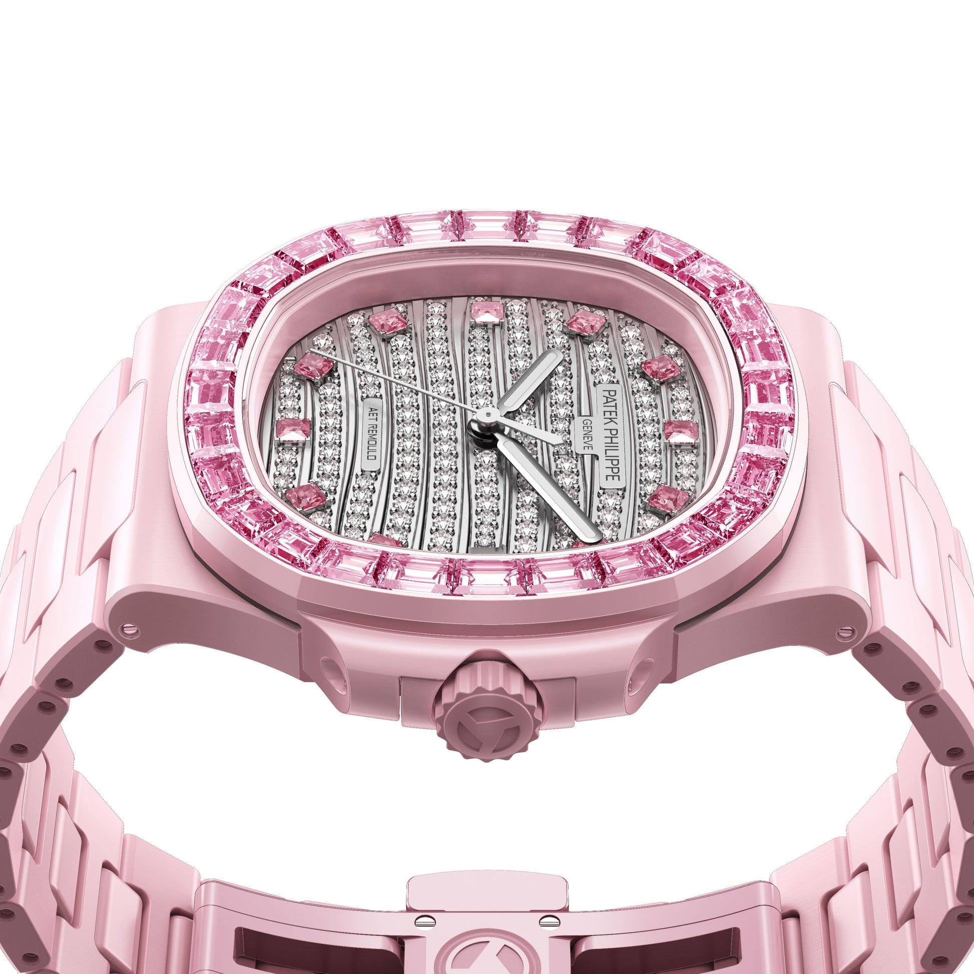 AET REMOULD Diamond Patek Nautilus GLIESE 百达翡丽鹦鹉螺 满天星 GLIESE | WORLDTIMER