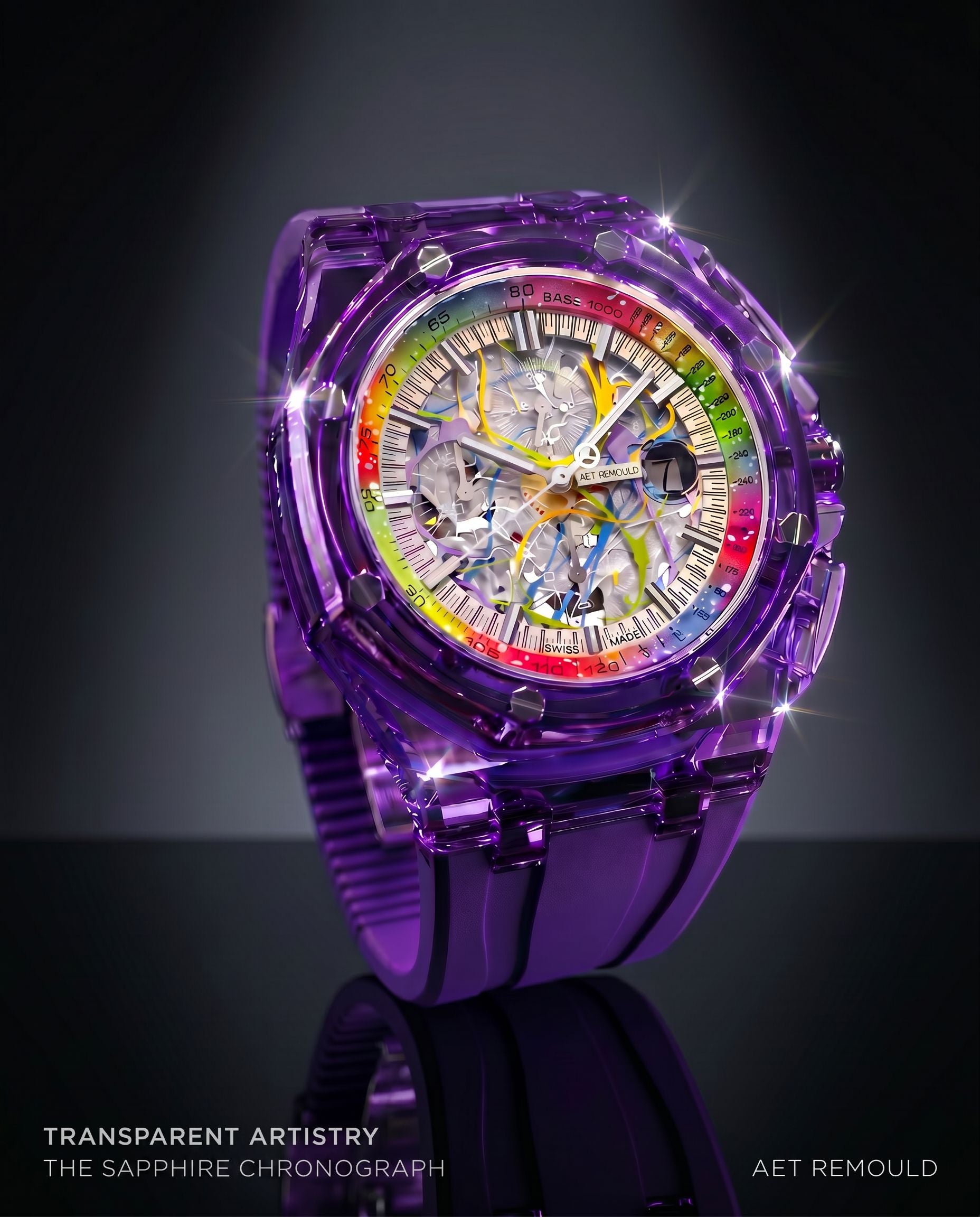 NEW ARRIVAL AET REMOULD GRAFFITI Royal Oak Offshore 最新款 AET REMOULD 皇家橡树离岸 GRAFFITI | WORLDTIMER
