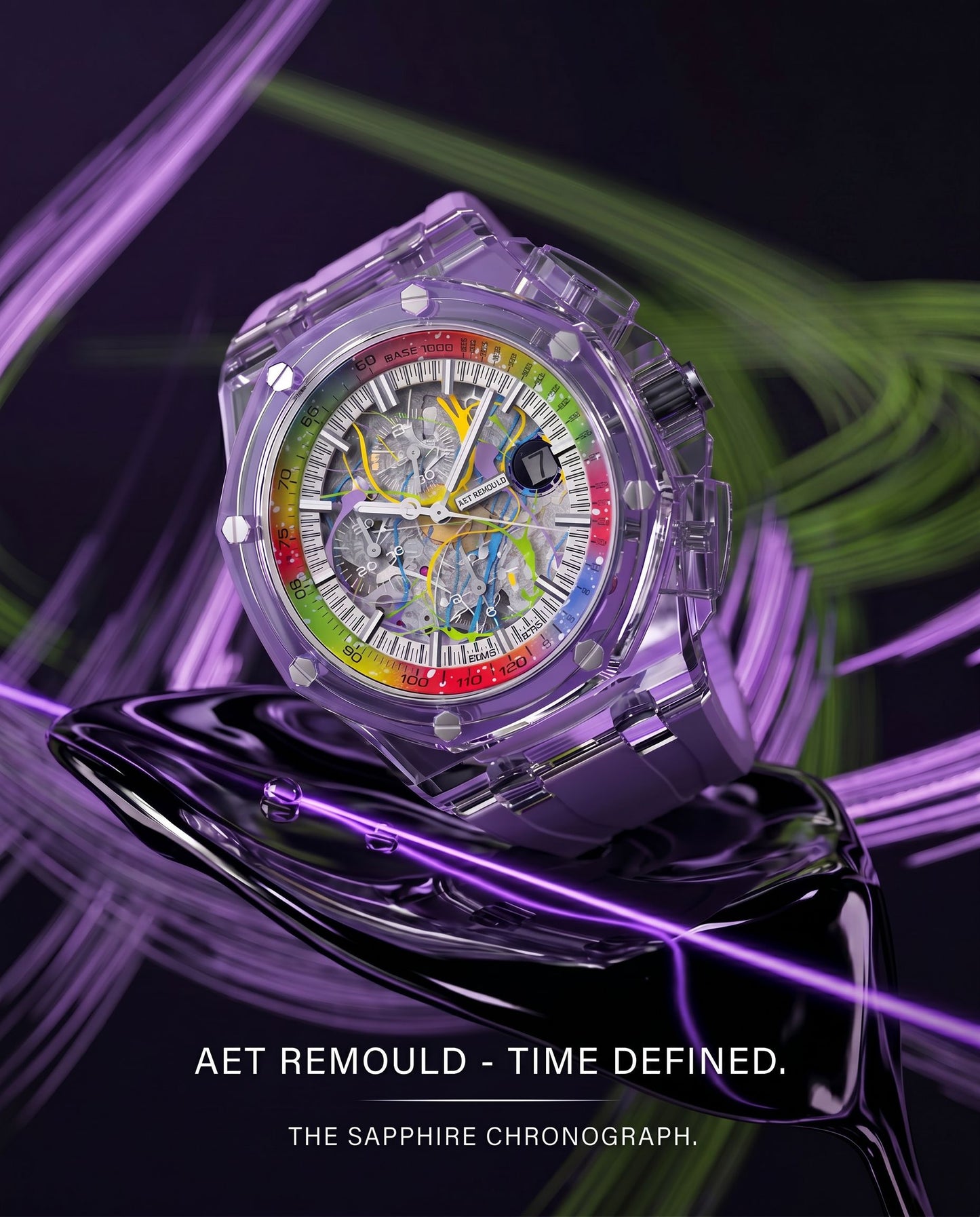 NEW ARRIVAL AET REMOULD GRAFFITI Royal Oak Offshore 最新款 AET REMOULD 皇家橡树离岸型 GRAFFITI | WORLDTIMER