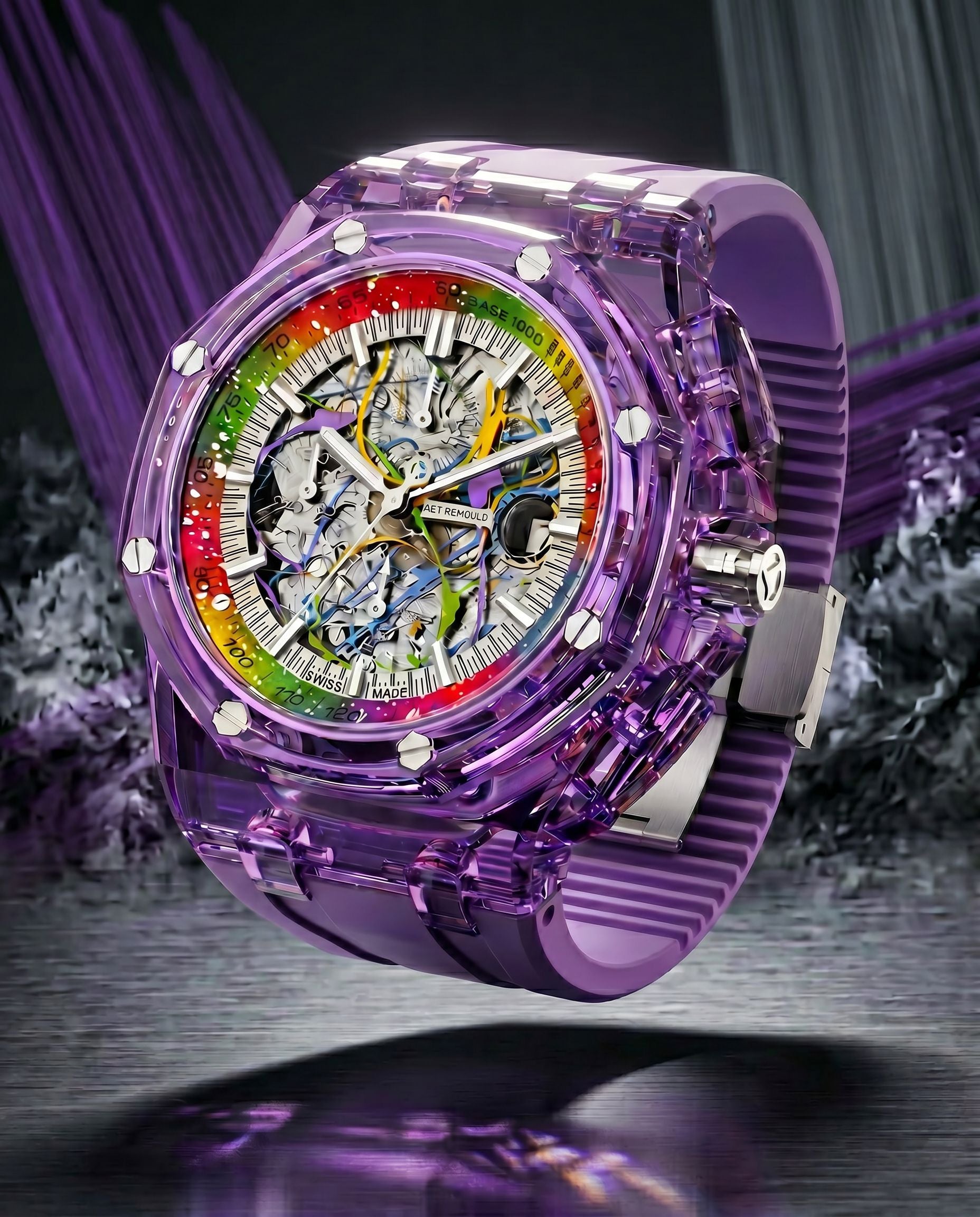 NEW ARRIVAL AET REMOULD GRAFFITI Royal Oak Offshore 最新款 AET REMOULD 皇家橡树离岸型 GRAFFITI | WORLDTIMER