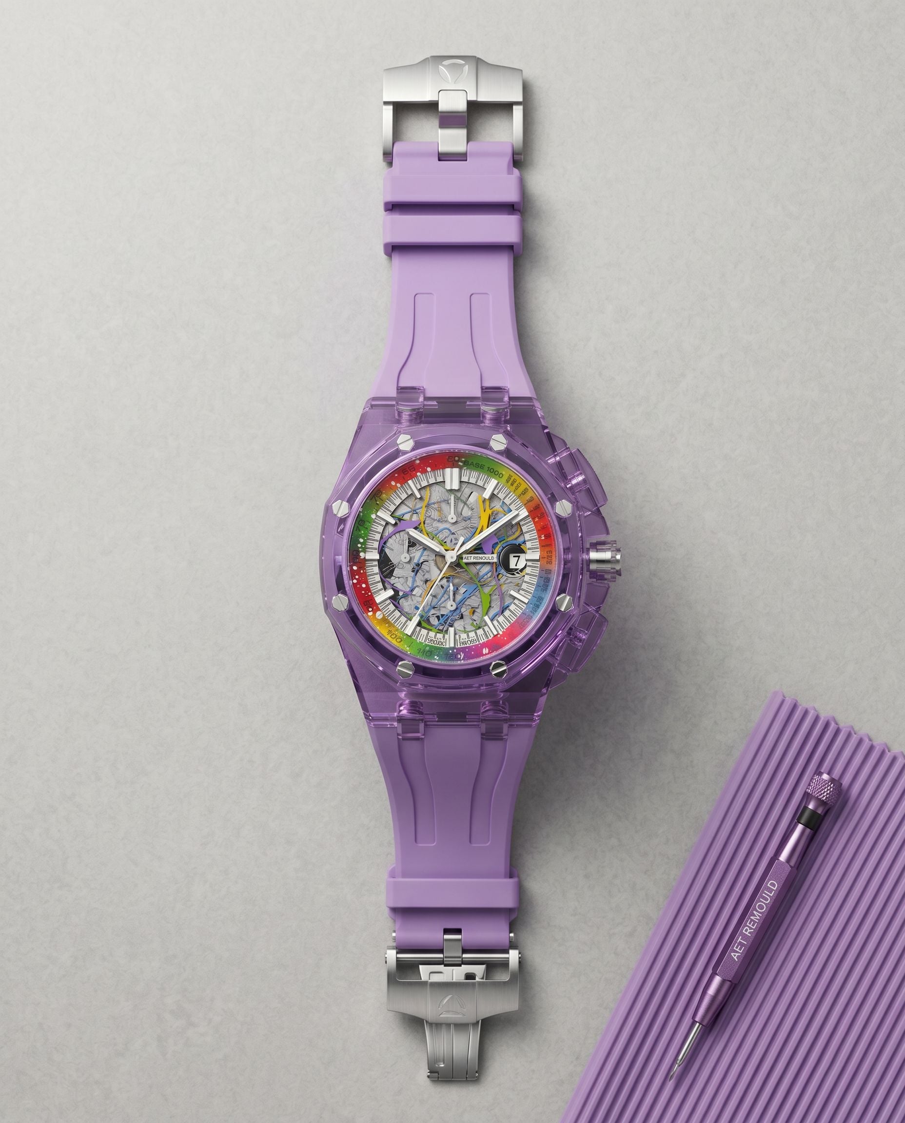 NEW ARRIVAL AET REMOULD GRAFFITI Royal Oak Offshore 最新款 AET REMOULD 皇家橡树离岸 GRAFFITI | WORLDTIMER