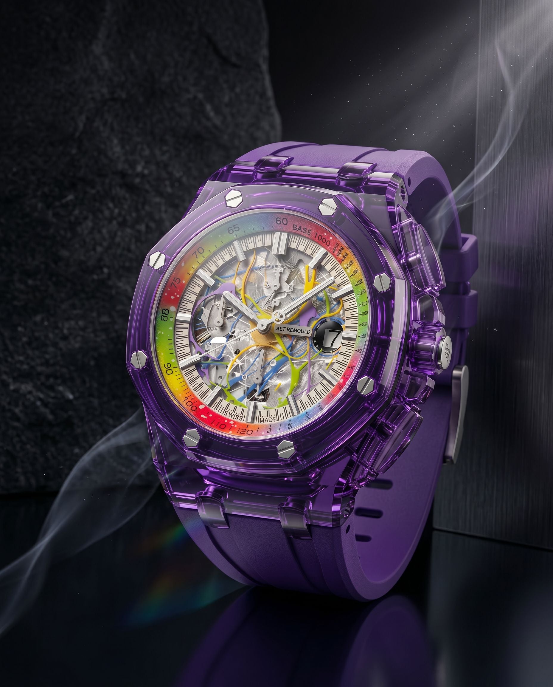 NEW ARRIVAL AET REMOULD GRAFFITI Royal Oak Offshore 最新款 AET REMOULD 皇家橡树离岸型 GRAFFITI | WORLDTIMER