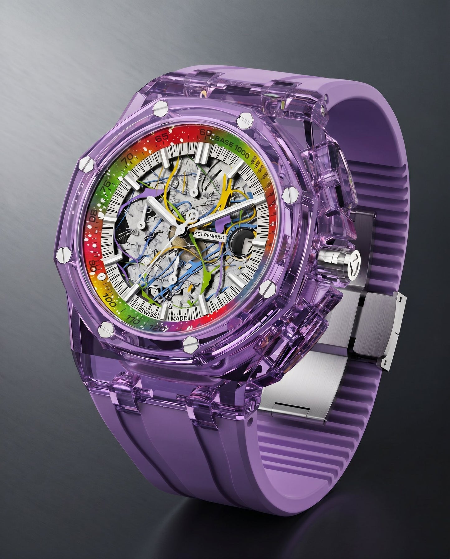 NEW ARRIVAL AET REMOULD GRAFFITI Royal Oak Offshore 最新款 AET REMOULD 皇家橡树离岸型 GRAFFITI | WORLDTIMER