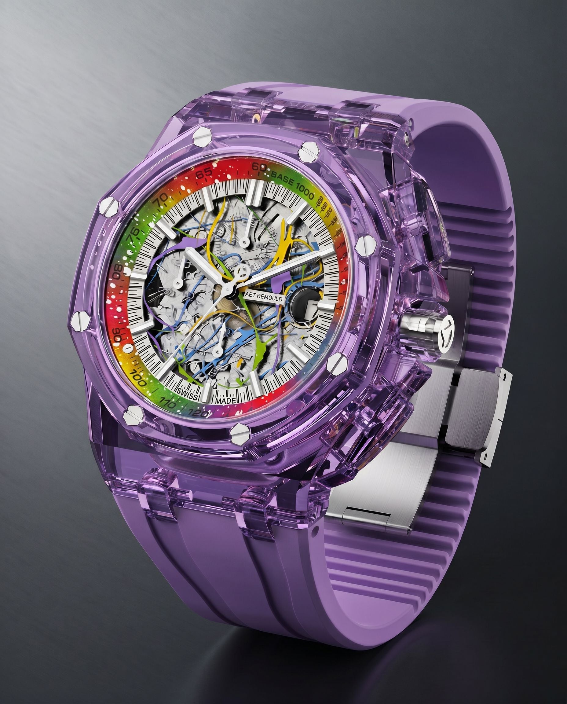 NEW ARRIVAL AET REMOULD GRAFFITI Royal Oak Offshore 最新款 AET REMOULD 皇家橡树离岸型 GRAFFITI | WORLDTIMER