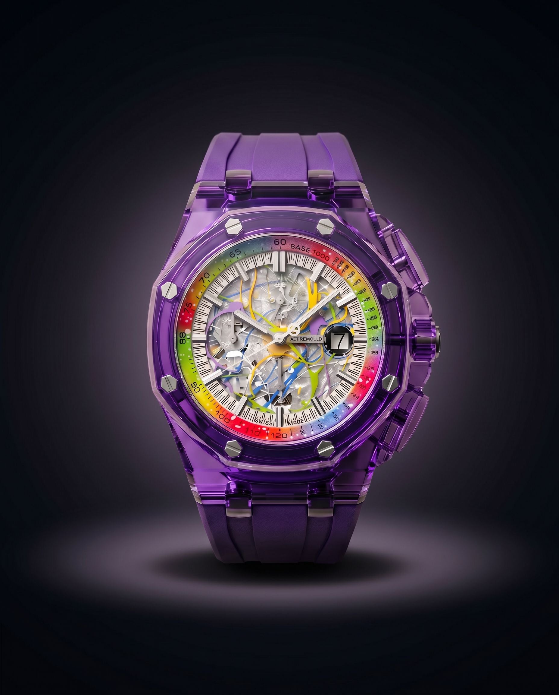 NEW ARRIVAL AET REMOULD GRAFFITI Royal Oak Offshore 最新款 AET REMOULD 皇家橡树离岸型 GRAFFITI | WORLDTIMER