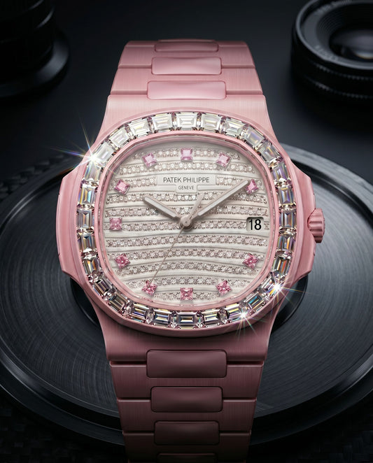 AET REMOULD Patek Diamond Nautilus GLIESE 百达翡丽鹦鹉螺 满天星 GLIESE | WORLDTIMER
