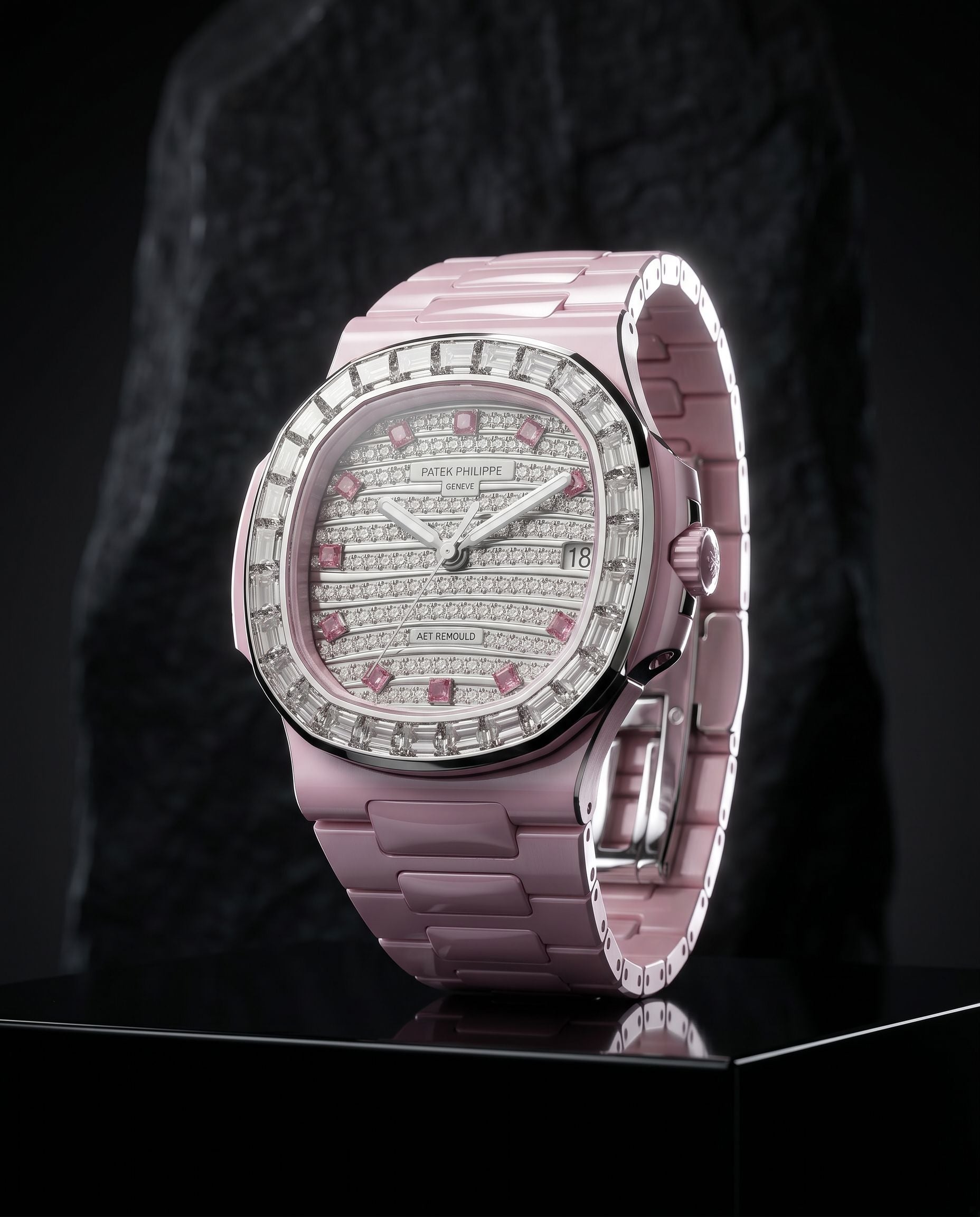 AET REMOULD Patek Diamond Nautilus GLIESE 百达翡丽鹦鹉螺 满天星 GLIESE | WORLDTIMER