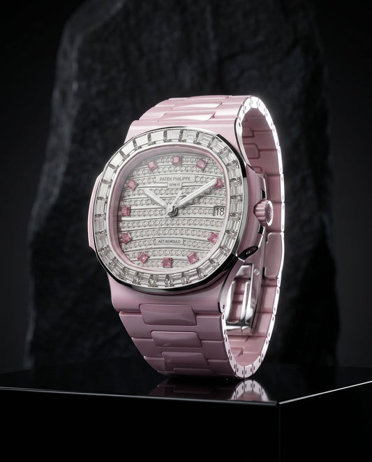 AET REMOULD Patek Diamond Nautilus GLIESE 百达翡丽鹦鹉螺 满天星 GLIESE | WORLDTIMER