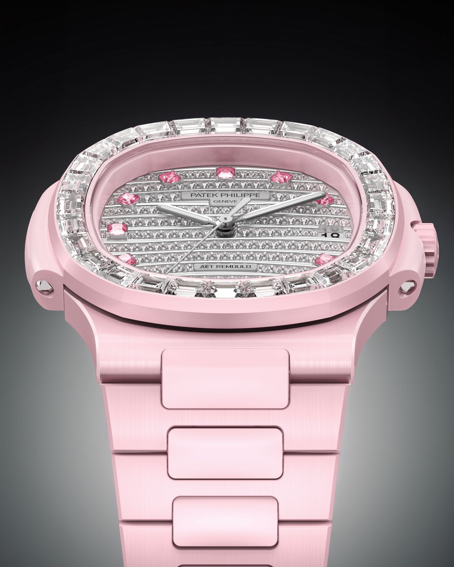 AET REMOULD Patek Diamond Nautilus GLIESE 百达翡丽鹦鹉螺 满天星 GLIESE | WORLDTIMER