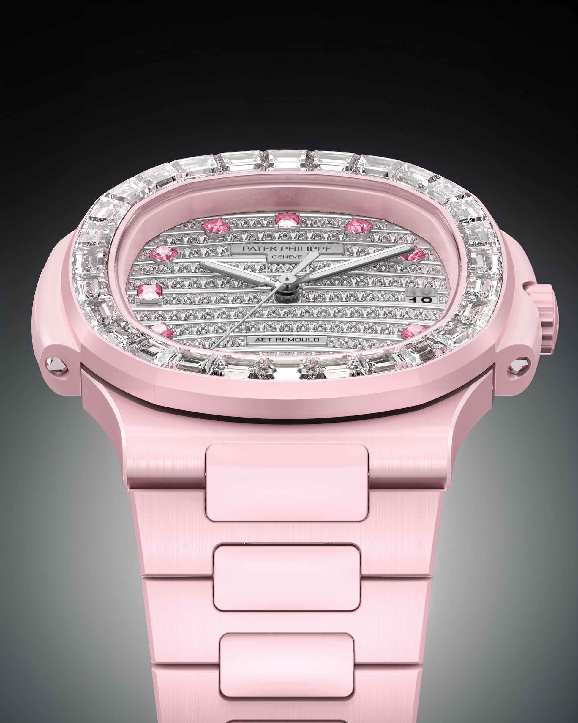 AET REMOULD Patek Diamond Nautilus GLIESE 百达翡丽鹦鹉螺 满天星 GLIESE | WORLDTIMER