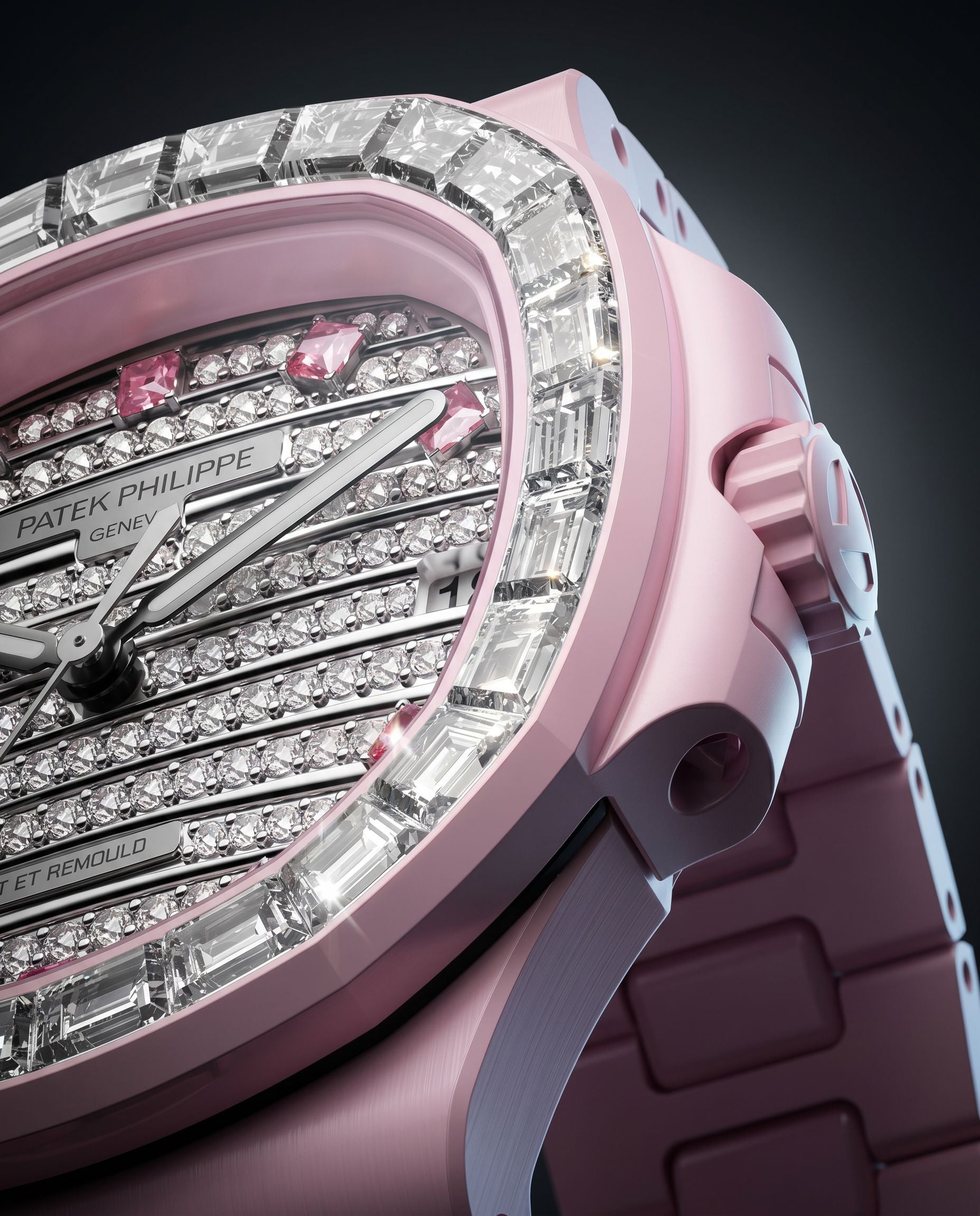 AET REMOULD Patek Diamond Nautilus GLIESE 百达翡丽鹦鹉螺 满天星 GLIESE | WORLDTIMER