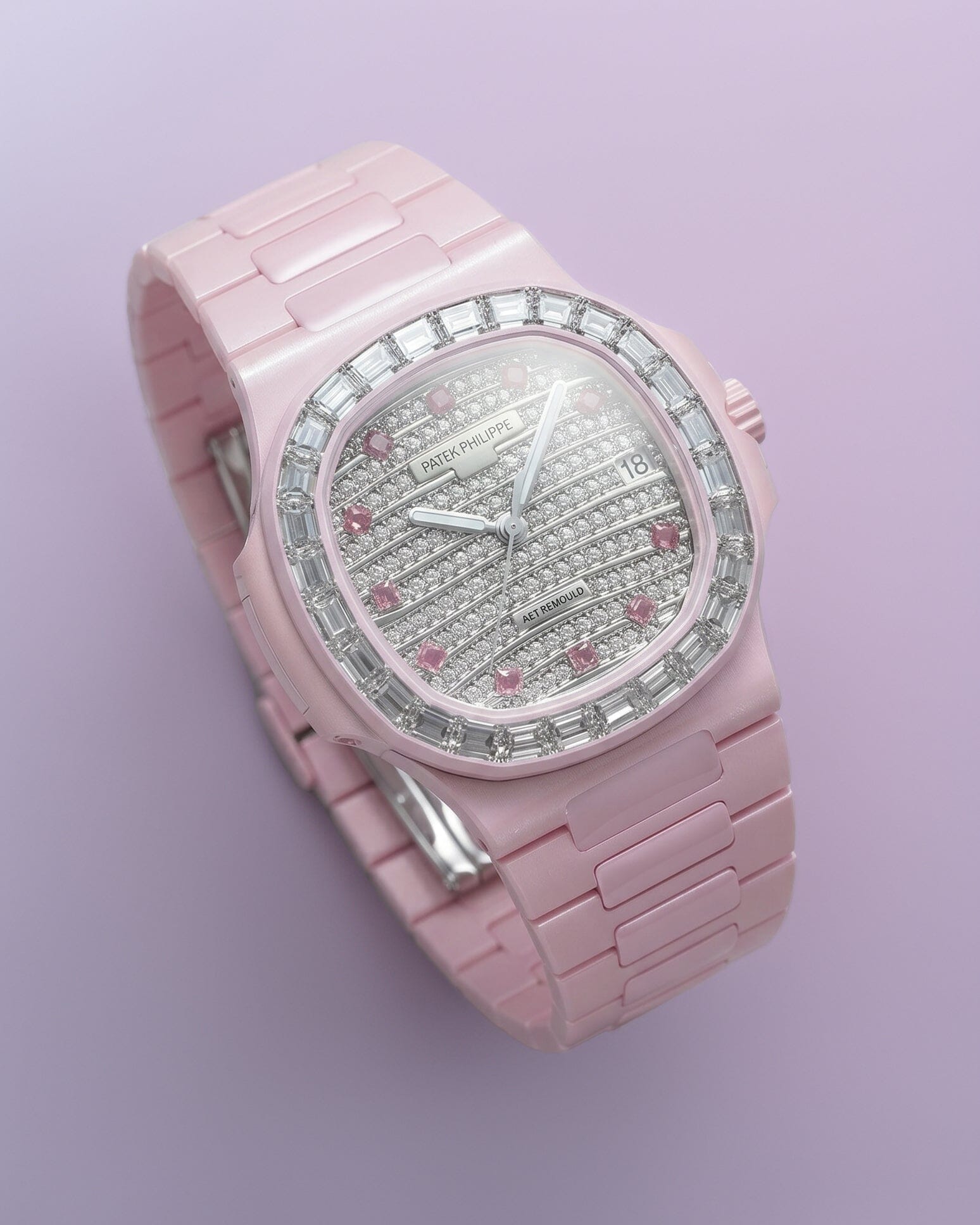 AET REMOULD Patek Diamond Nautilus GLIESE 百达翡丽鹦鹉螺 满天星 GLIESE | WORLDTIMER