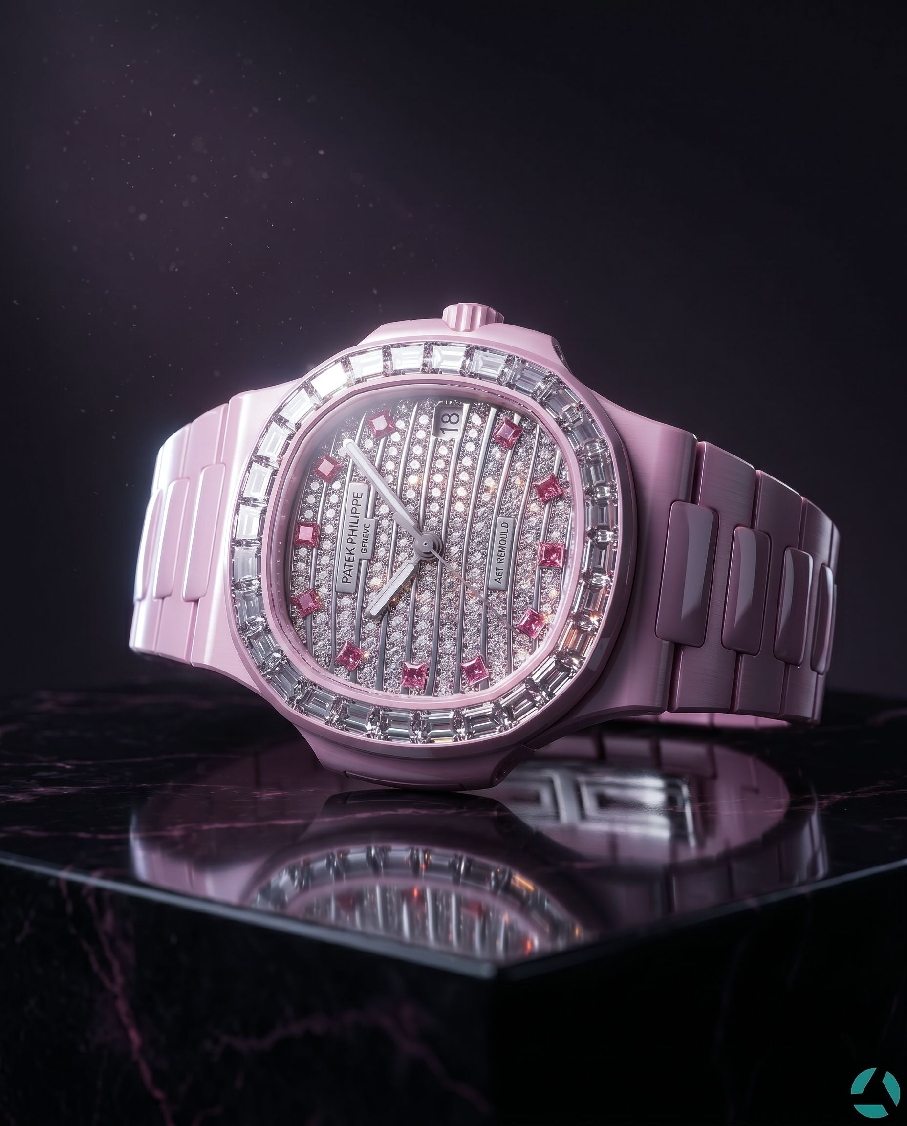 AET REMOULD Patek Diamond Nautilus GLIESE 百达翡丽鹦鹉螺 满天星 GLIESE | WORLDTIMER