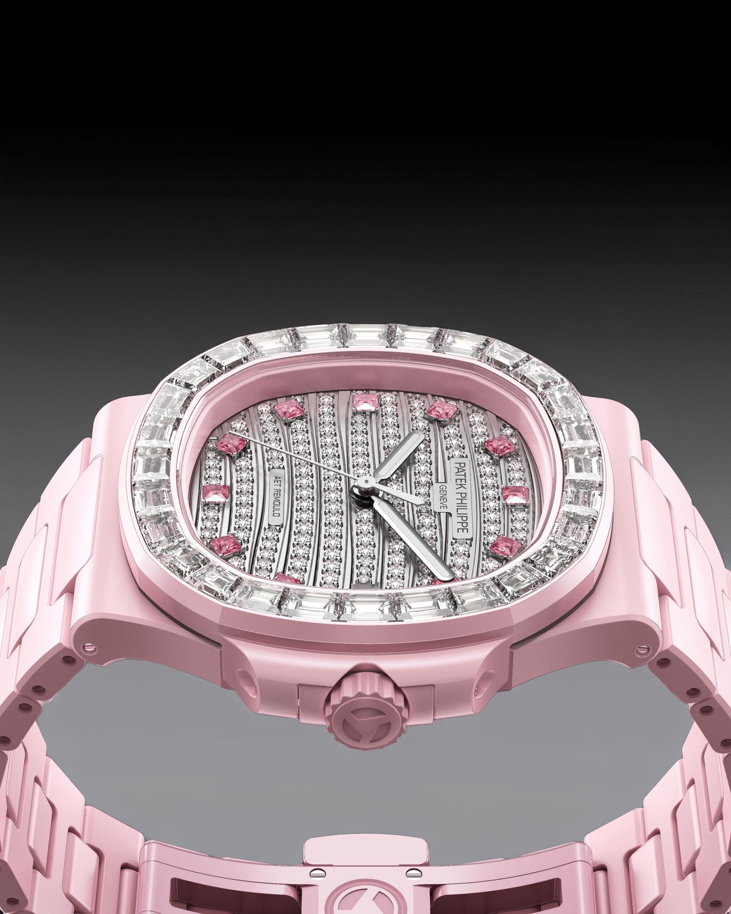 AET REMOULD Patek Diamond Nautilus GLIESE 百达翡丽鹦鹉螺 满天星 GLIESE | WORLDTIMER