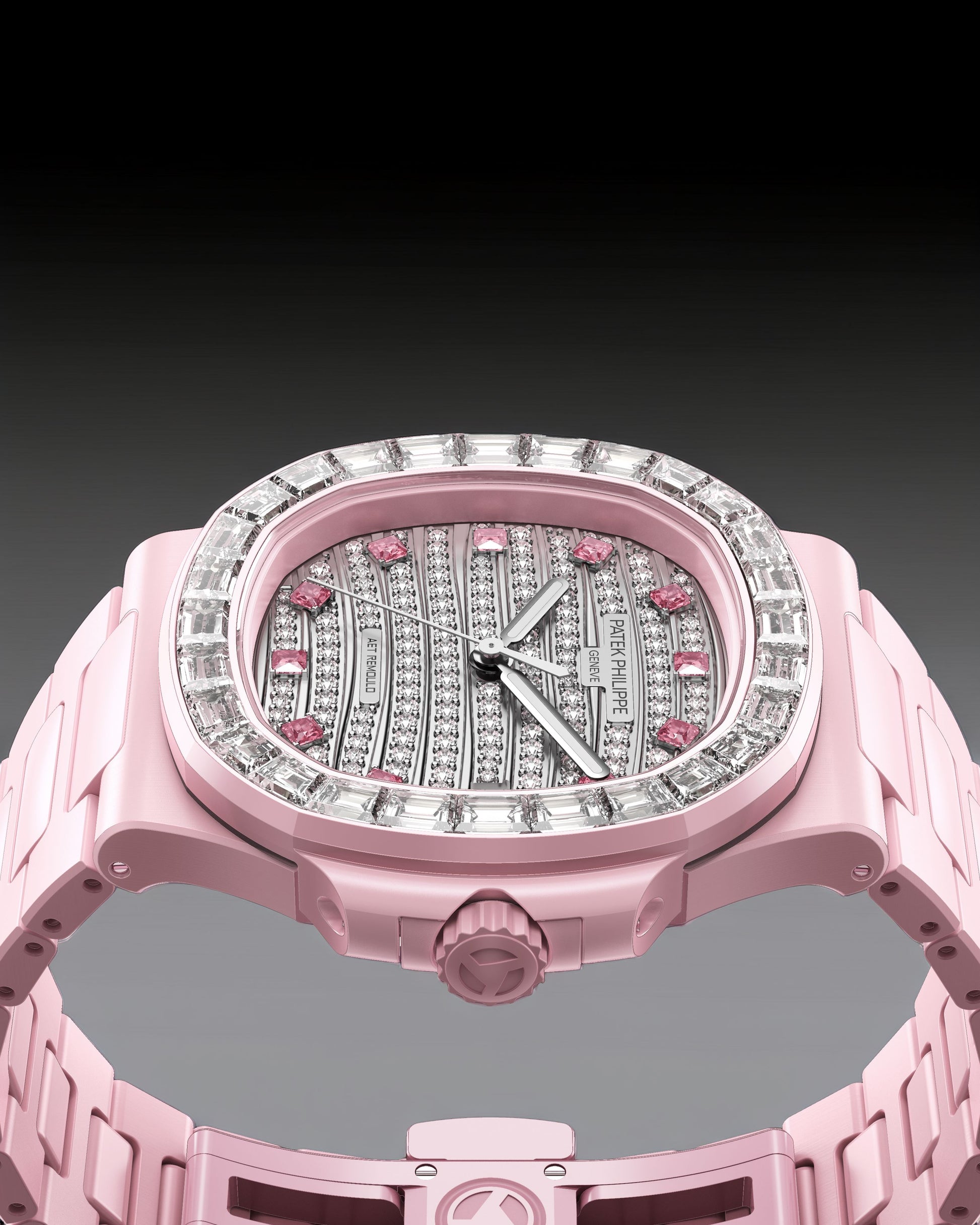 AET REMOULD Patek Diamond Nautilus GLIESE 百达翡丽鹦鹉螺 满天星 GLIESE | WORLDTIMER