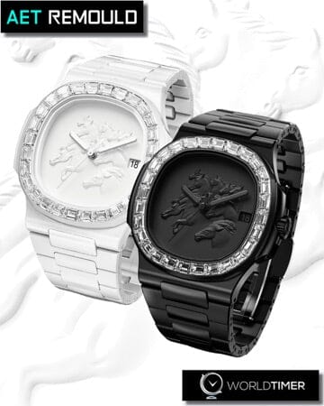AET REMOULD Patek Diamond Nautilus TOPAZ｜💎HORSE Year CNY Edition🐎🧧 马年春节 百达翡丽鹦鹉螺 钻石时尚女表 | WORLDTIMER