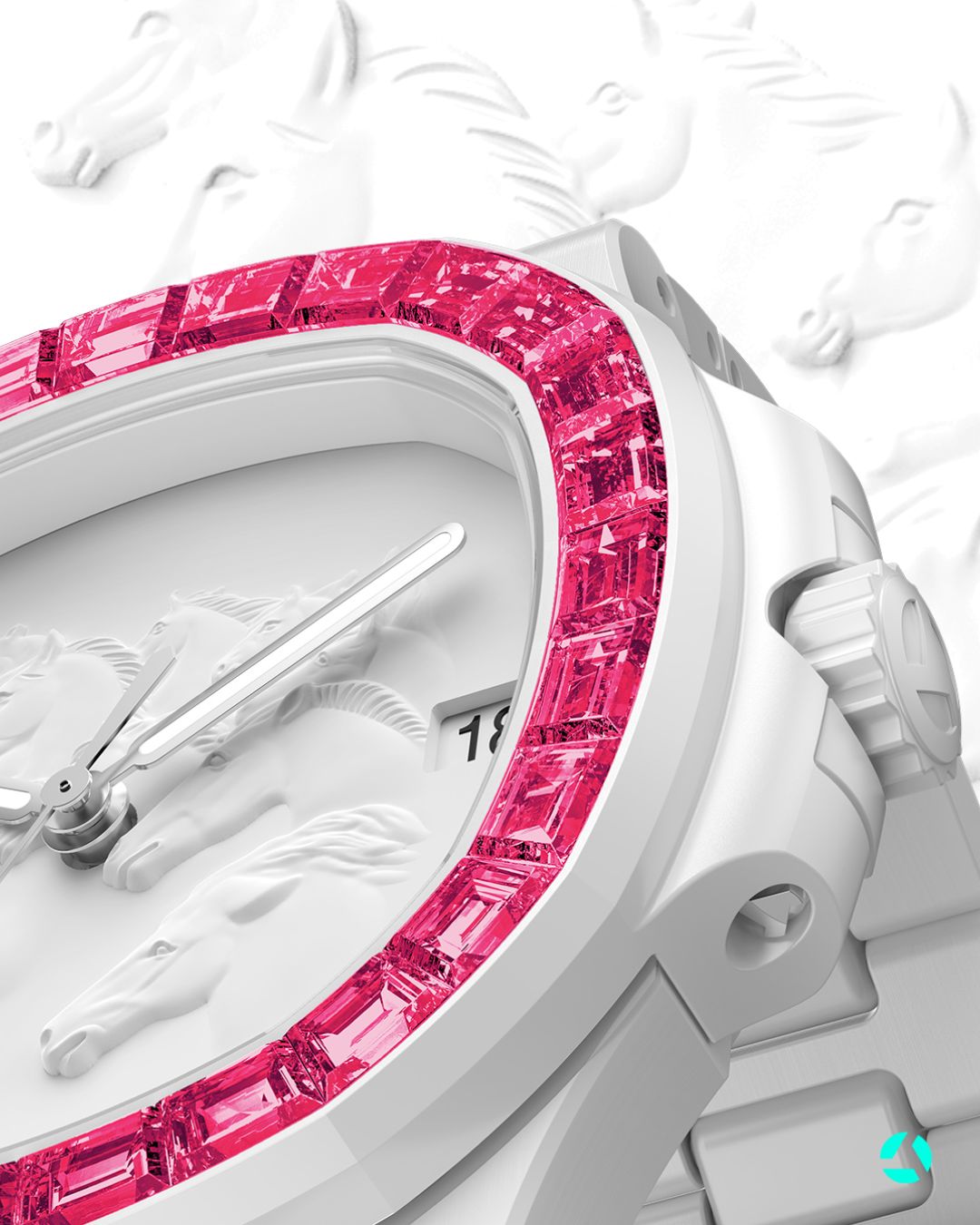 💎AET REMOULD Patek Diamond Nautilus TOPAZ｜HORSE Year CNY Edition🐎🧧 马年春节 百达翡丽 钻石鹦鹉螺 时尚女表 | WORLDTIMER