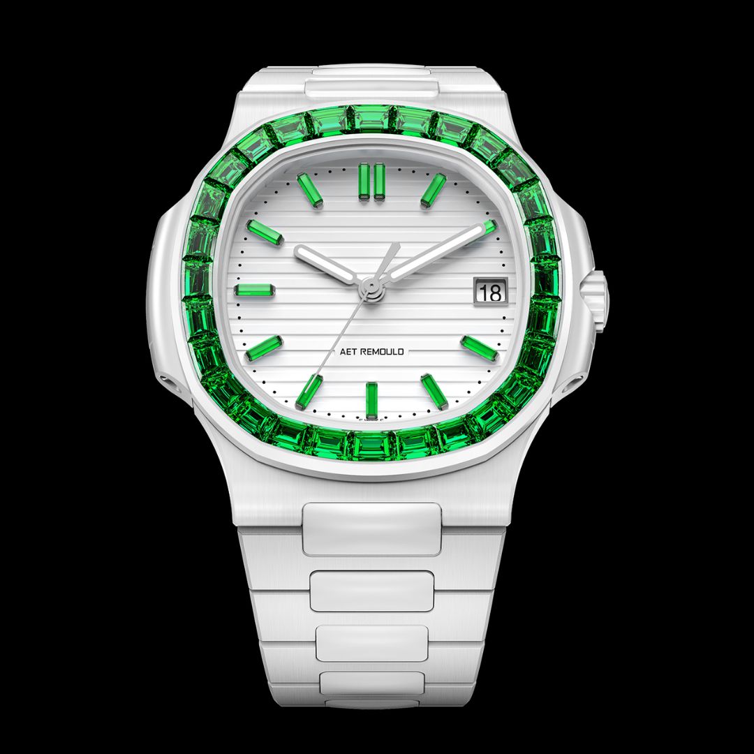 Patek Philippe Nautilus AET REMOULD SERENDIPITY IN GREEN 百达翡丽 鹦鹉螺5711 全陶瓷手表 | WORLDTIMER