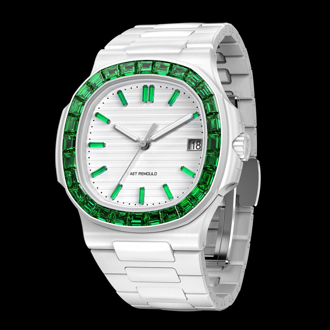 Patek Philippe Nautilus AET REMOULD SERENDIPITY IN GREEN 百达翡丽 鹦鹉螺5711 全陶瓷手表 | WORLDTIMER