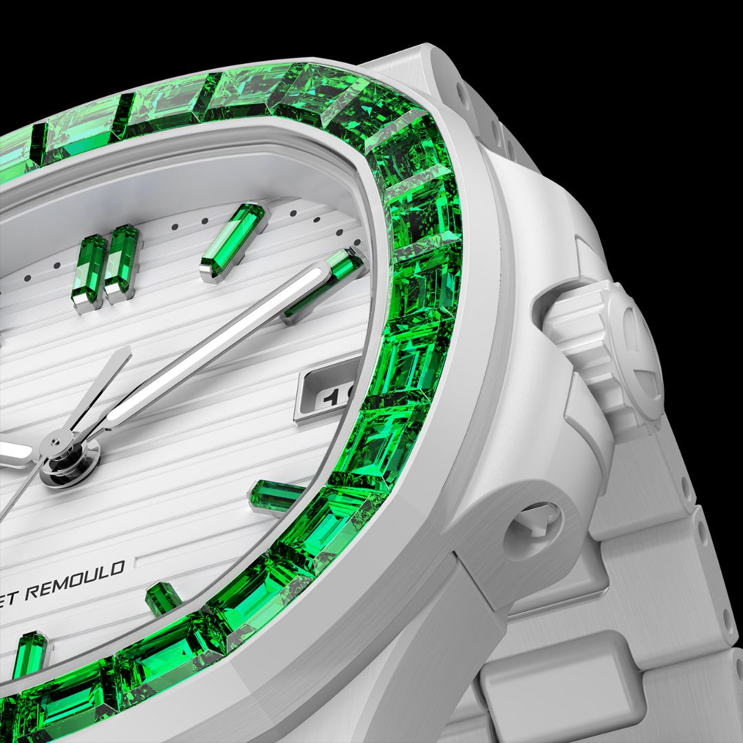 Patek Philippe Nautilus AET REMOULD SERENDIPITY IN GREEN 百达翡丽 鹦鹉螺5711 全陶瓷手表 | WORLDTIMER