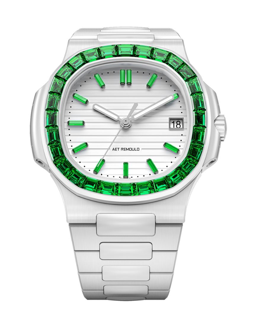 AET REMOULD Patek Philippe Nautilus SERENDIPITY IN GREEN 百达翡丽鹦鹉螺 全陶瓷手表 | WORLDTIMER