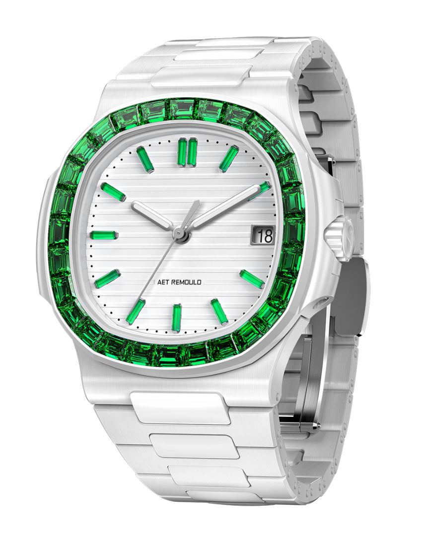 AET REMOULD Patek Philippe Nautilus SERENDIPITY IN GREEN 百达翡丽鹦鹉螺 全陶瓷手表 | WORLDTIMER