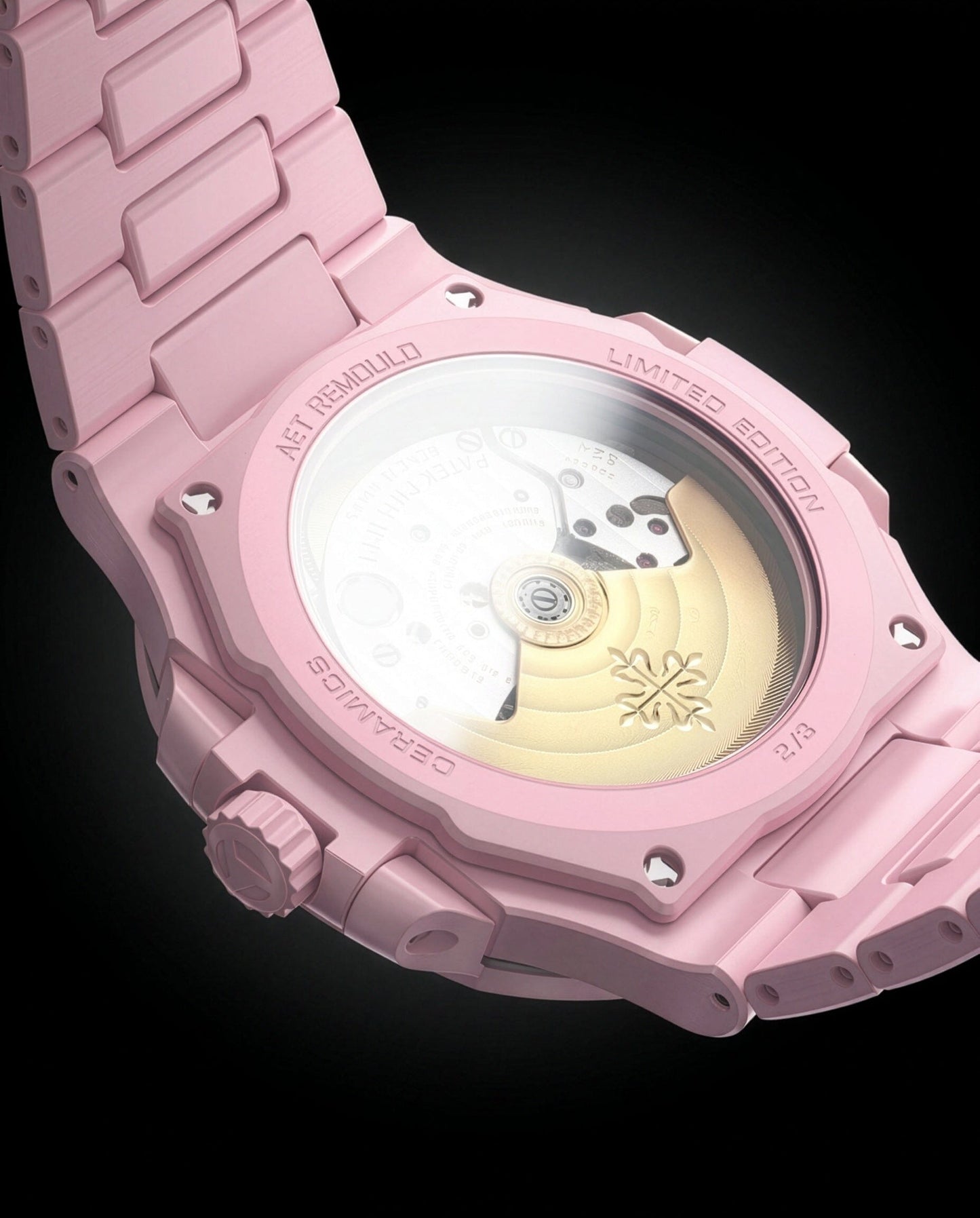 AET REMOULD Patek Nautilus GLIESE WHITE DIAMOND 钻石百达翡丽 鹦鹉螺5711 GLIESE | WORLDTIMER