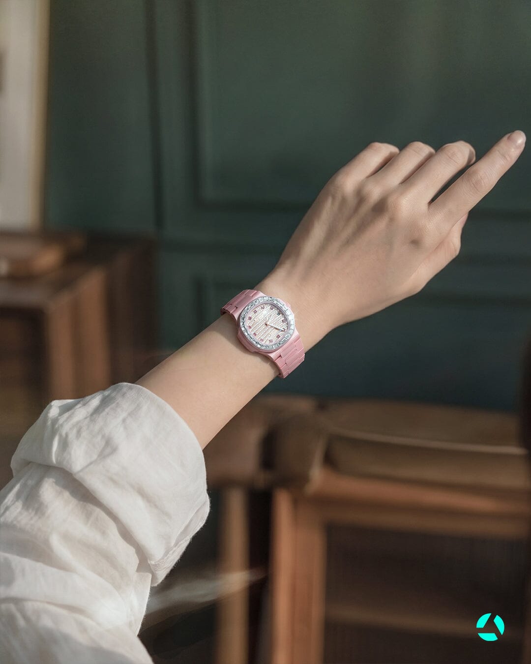 AET REMOULD Patek Nautilus GLIESE WHITE DIAMOND 钻石百达翡丽 鹦鹉螺5711 GLIESE | WORLDTIMER