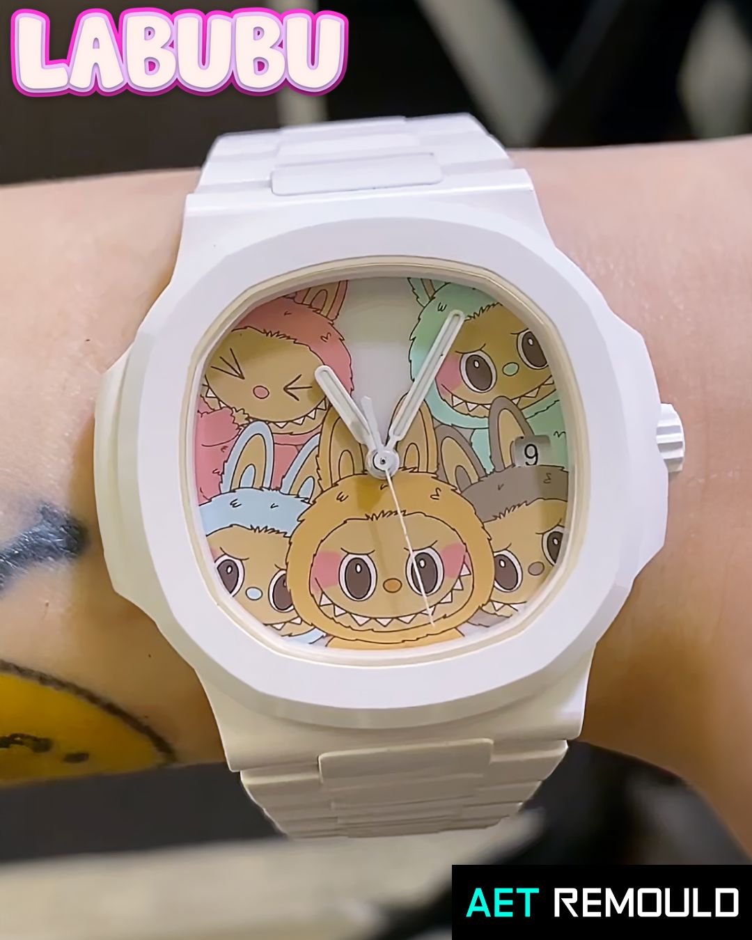 LABUBU 百达翡丽鹦鹉螺 AET REMOULD 5711（零售价：$75,200美元）