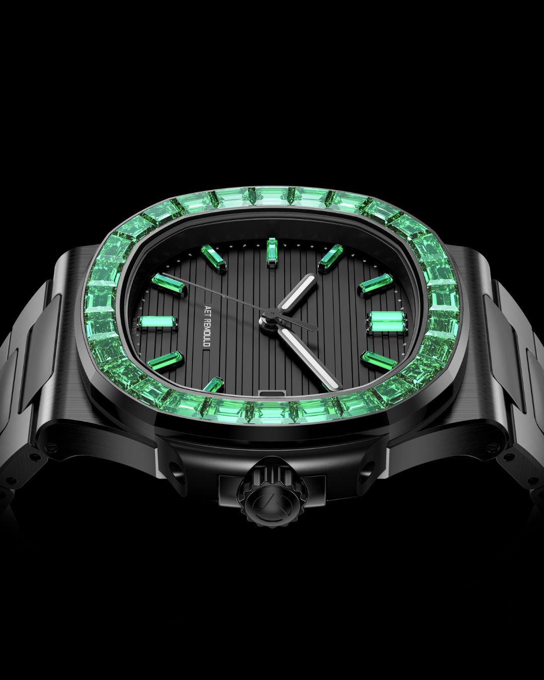 AET REMOULD Patek Philippe Nautilus TSAVORITE 5711/113P-001 | 百達翡麗Nautilus 金鷹5711 | WORLDTIMER 