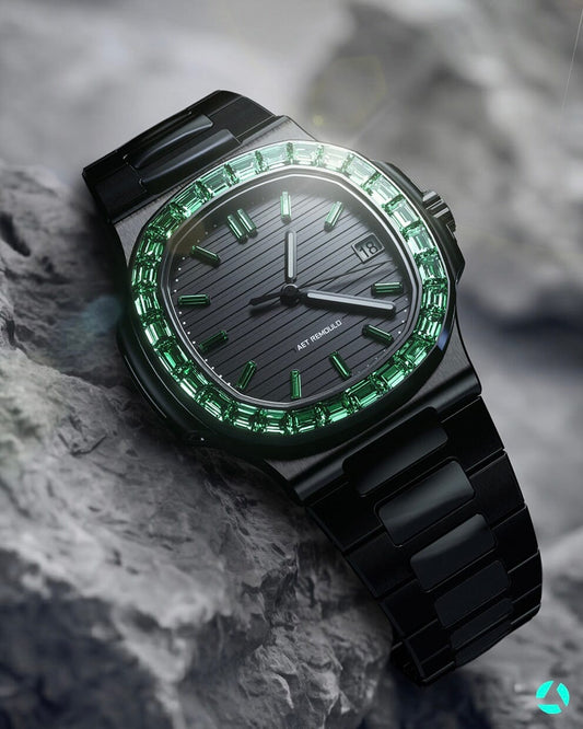 AET REMOULD Patek Nautilus TSAVORITE 5711/113P-001 | 百达翡丽鹦鹉螺 5711 | WORLDTIMER