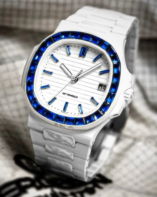 AET REMOULD Patek Nautilus 5711 ROYAL BLUE MELODY 百达翡丽5711 | WORLDTIMER