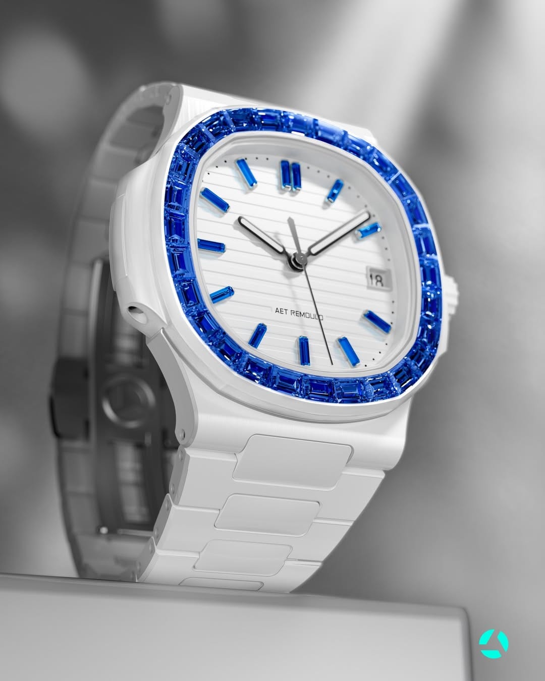 AET REMOULD Patek Philippe Nautilus 5711 ROYAL BLUE MELODY 百达翡丽5711 | WORLDTIMER