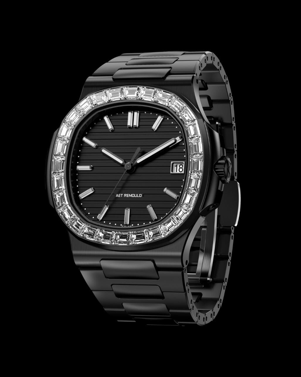 AET REMOULD Patek Philippe Nautilus 5711 DIAMOND | 百达翡丽Nautilus 鹦鹉螺5711 DIAMOND | WORLDTIMER