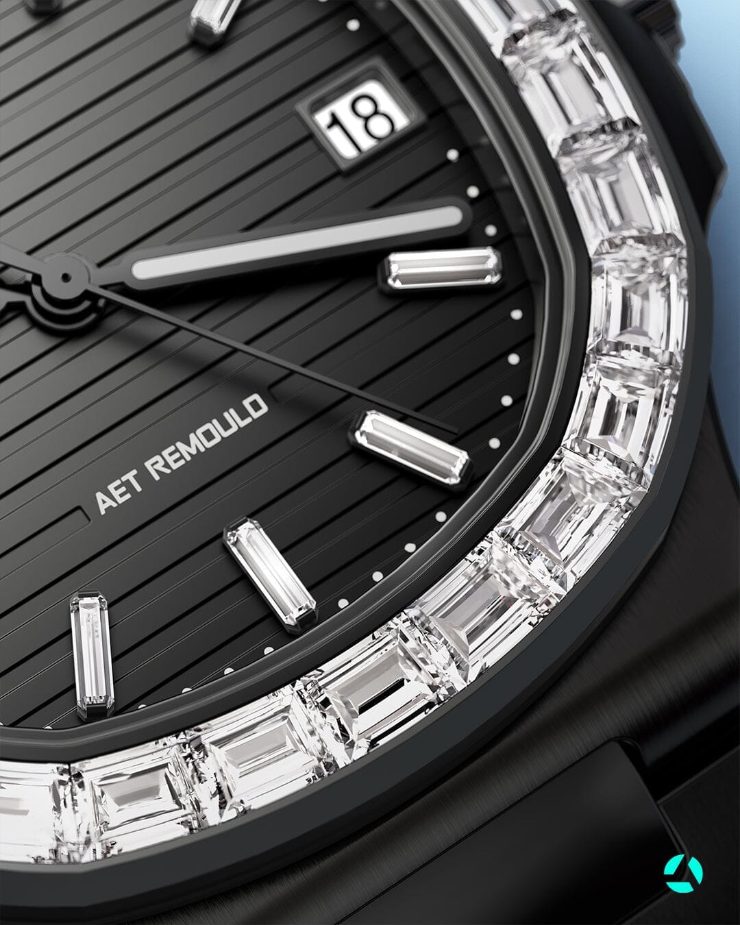 AET REMOULD Patek Philippe Nautilus 5711 DIAMOND | 百达翡丽鹦鹉螺5711 DIAMOND | WORLDTIMER