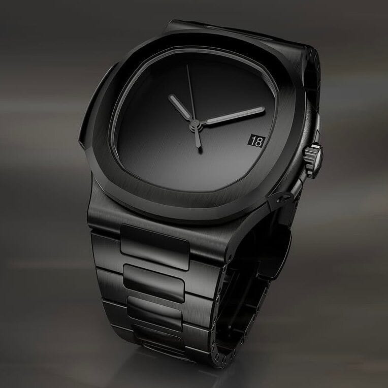 The All Black Ceramic Patek Nautilus AET Remould BLACK CANVAS 全黑陶瓷 百達翡麗 Nautilus 金鷹5711 | WORLDTIMER