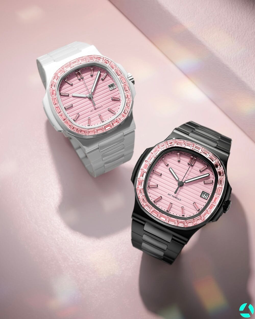 AET REMOULD Patek Philippe Nautilus ROSEFLARE 百达翡丽 鹦鹉螺5711 全陶瓷腕表 | WORLDTIMER
