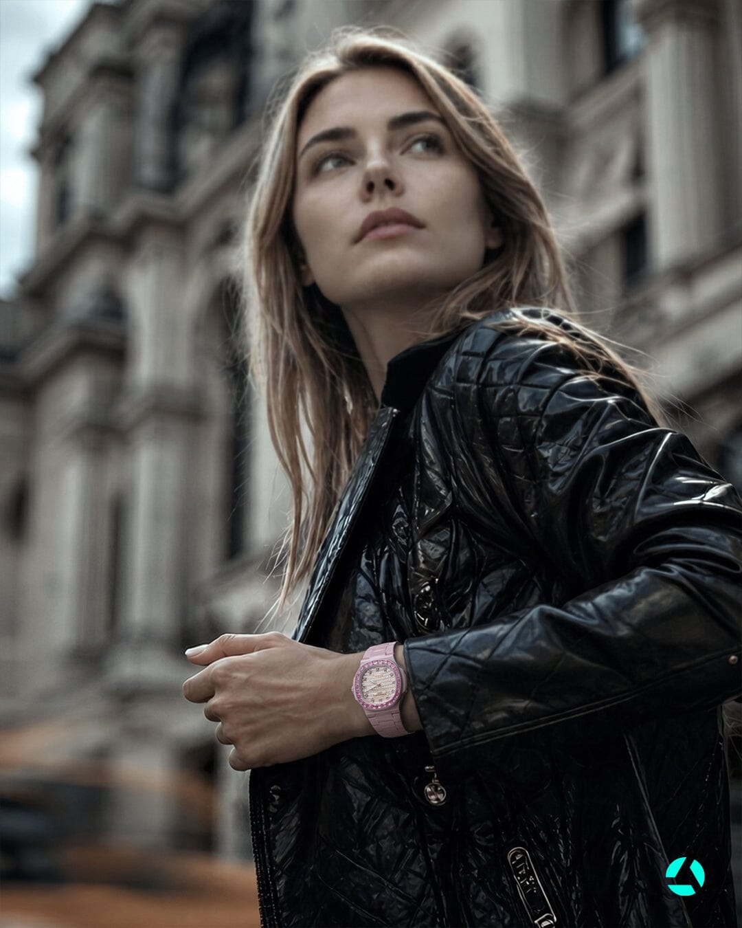 AET REMOULD Patek Philippe Pink Sapphire Nautilus GLIESE 百达翡丽鹦鹉螺 粉红宝石 GLIESE | WORLDTIMER