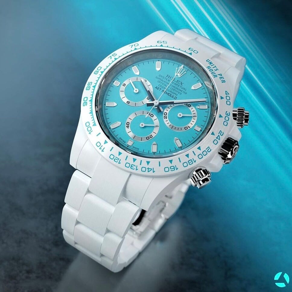 AET REMOULD 勞力士 地通拿 ABU DHABI 全陶瓷手錶 | WORLDTIMER