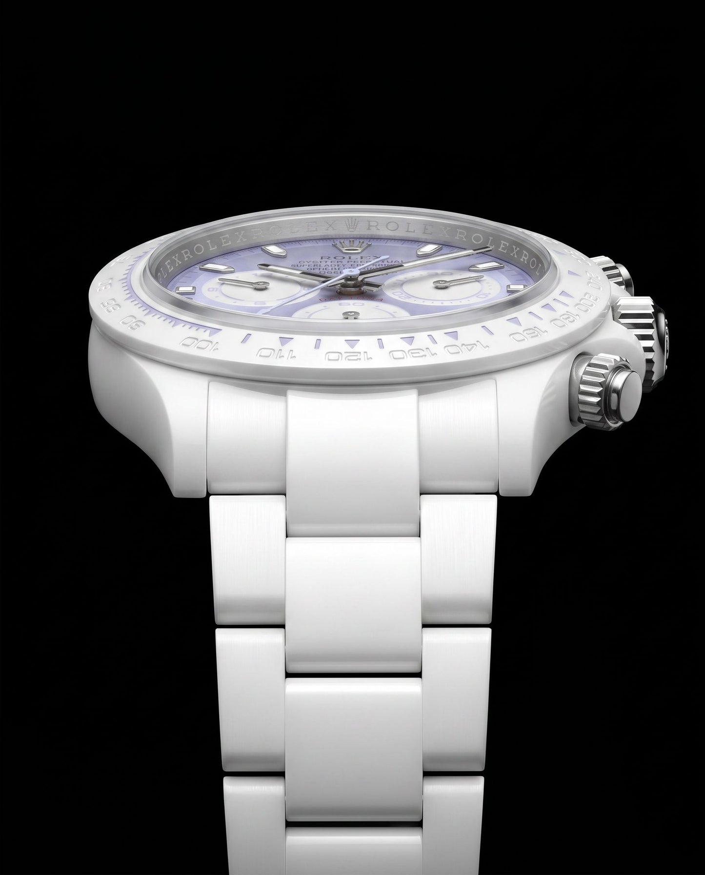 AET REMOULD Ceramic Rolex Daytona Ladies Watch IRIS ASH 陶瓷劳力士 迪通拿 | WORLDTIMER