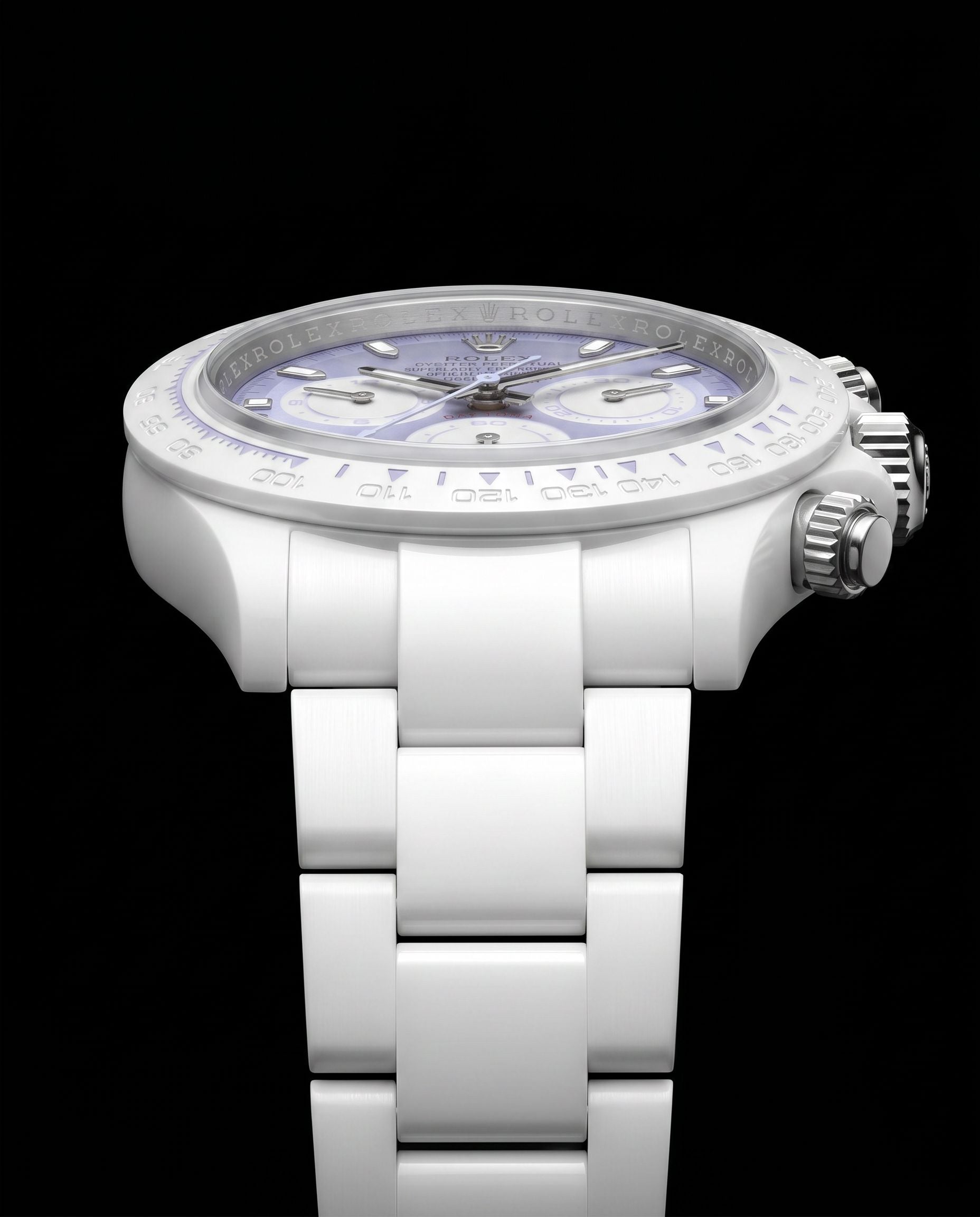 AET REMOULD Ceramic Rolex Daytona Ladies Watch IRIS ASH 陶瓷劳力士 迪通拿 | WORLDTIMER