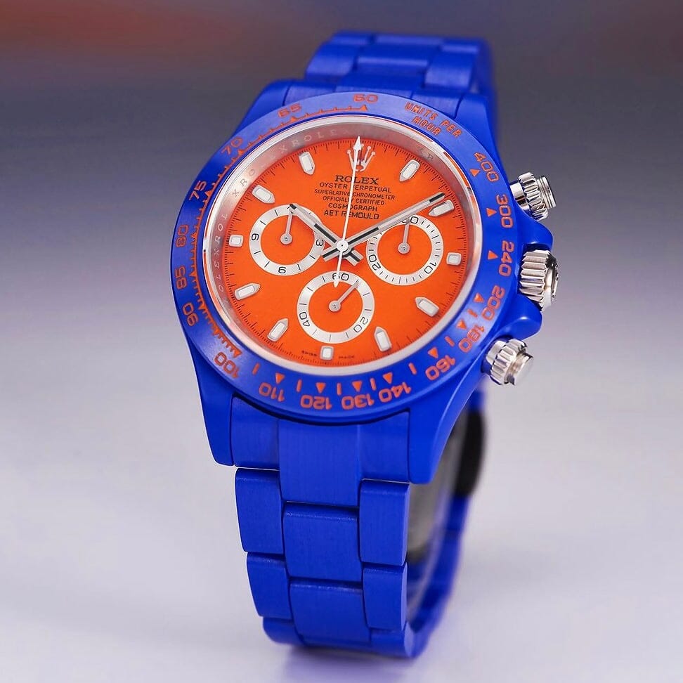 AET REMOULD 劳力士 迪通拿 SAKHIR ORANGE 全陶瓷手表 Rolex Ceramic Daytona | WORLDTIMER
