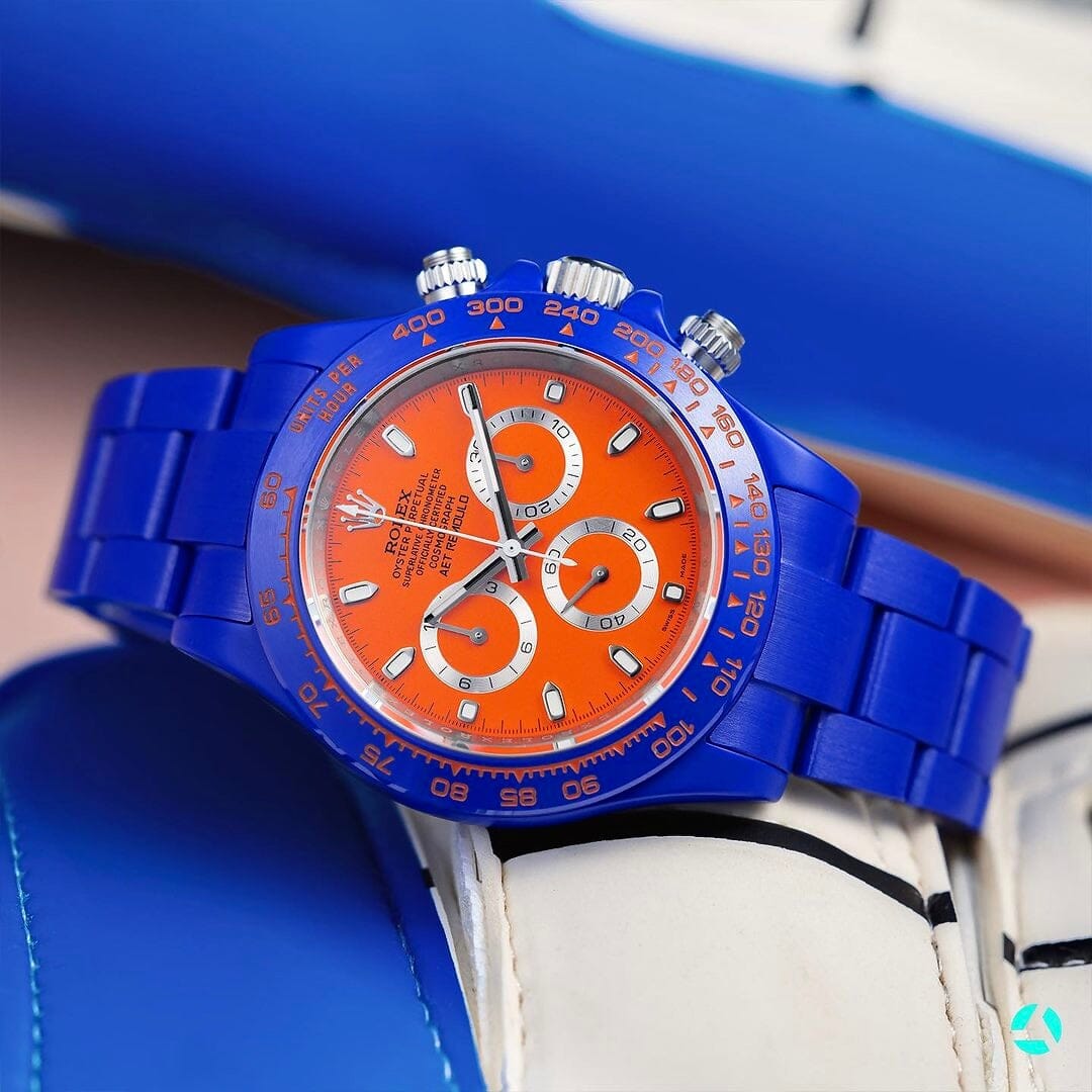 AET REMOULD 劳力士 迪通拿 SAKHIR ORANGE 全陶瓷手表 Rolex Ceramic Daytona | WORLDTIMER