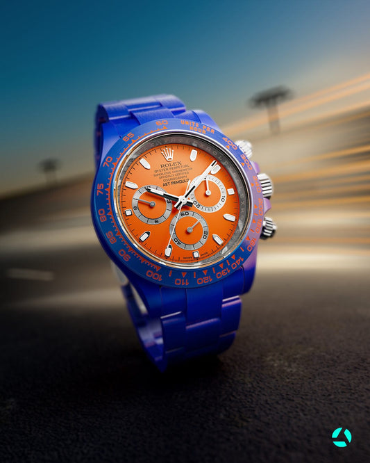 AET REMOULD 劳力士迪通拿 SAKHIR ORANGE 全陶瓷手表 Rolex Ceramic Daytona | WORLDTIMER