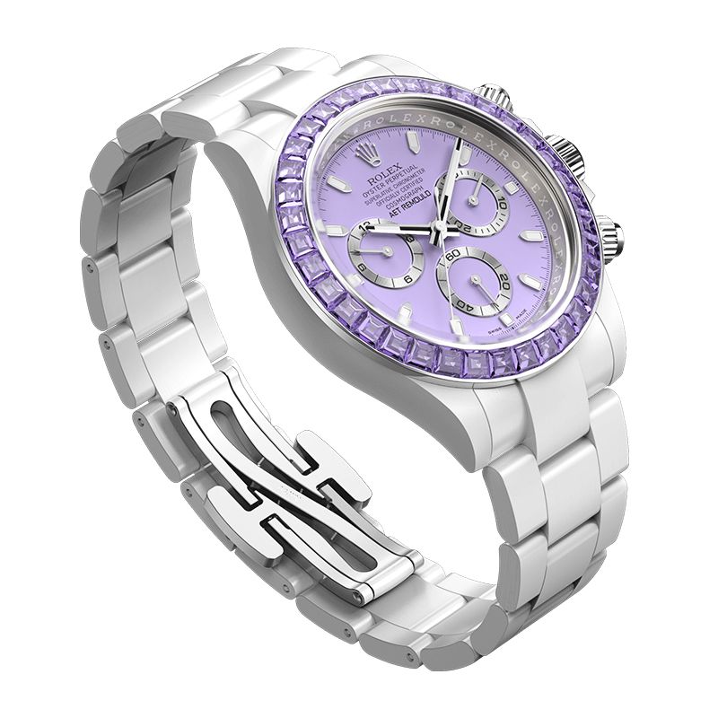 AET REMOULD Rolex Daytona "PURPLE GEMSTONE CERAMIC" (Retail: US$82,800)