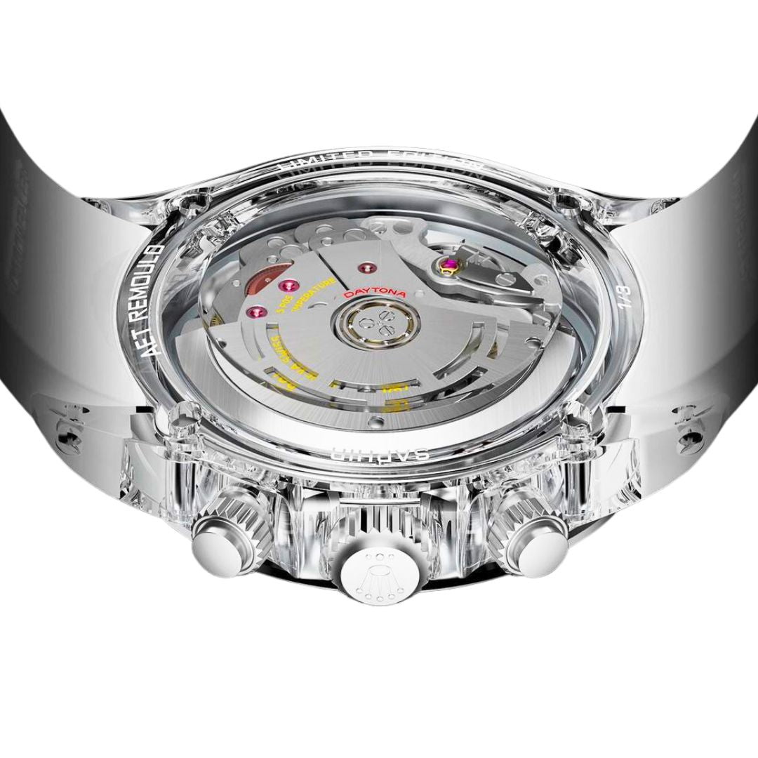AET REMOULD Rolex Daytona Rainbow Sapphire Watch "AFTER-RAIN" (Retail: US$112,900)